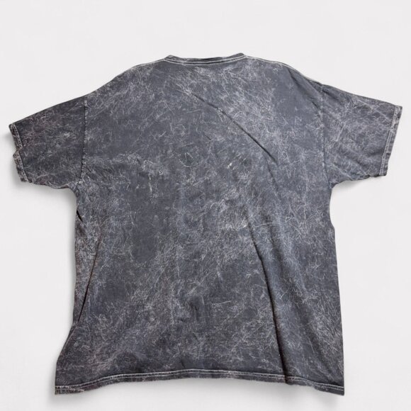 Rare Fifth Sun Smiley Face Graphic T-Shirt Black Acid Wash XL Wal-Mart Exclusive - Picture 5 of 5